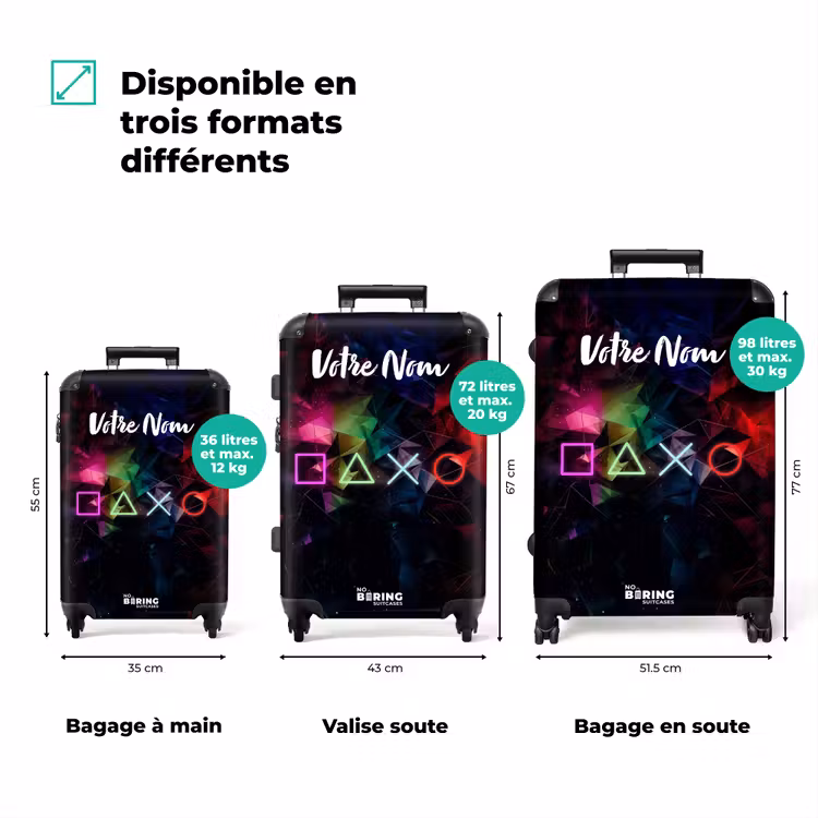 Valise avec nom - Jouer le jeu — 3
