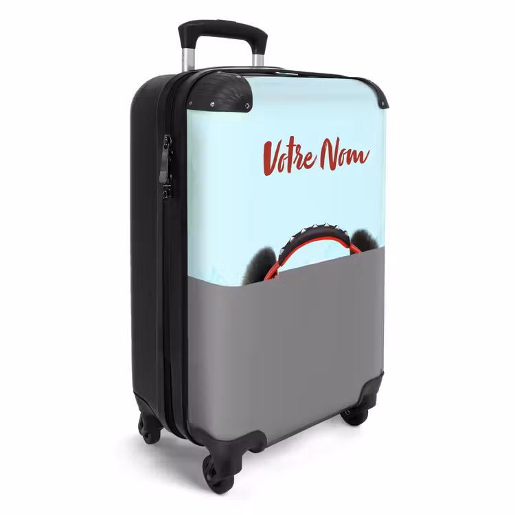 Valise avec nom - Kees le panda — 2
