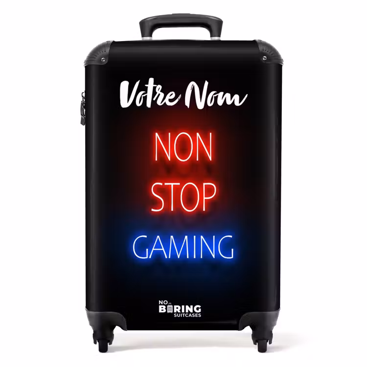 Valise avec nom - Non Stop Gaming — 1