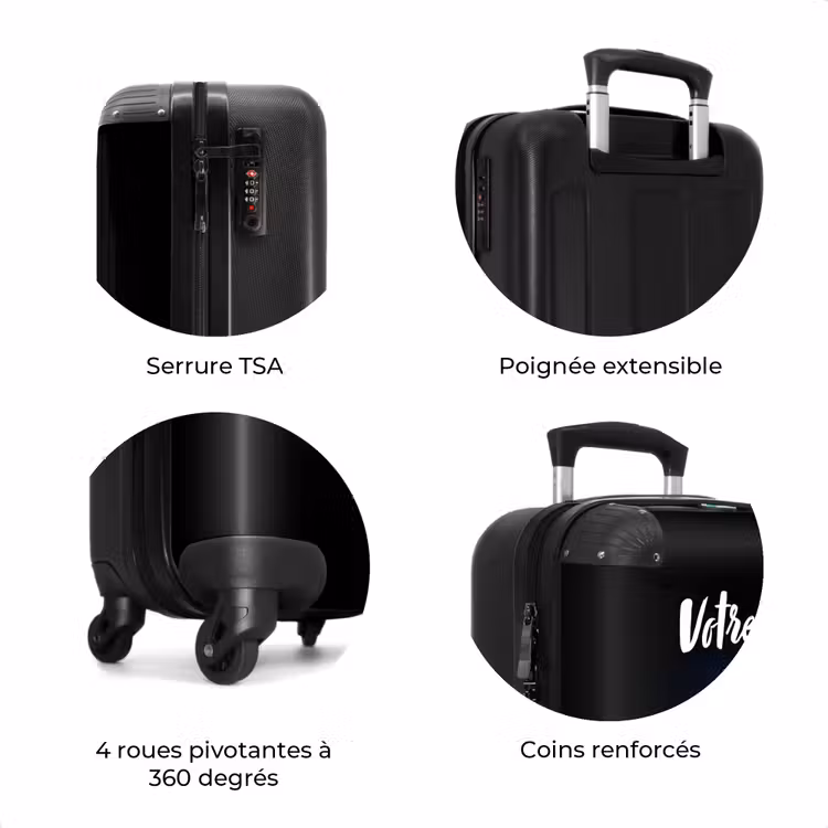 Valise avec nom - Vivre une vie — 8