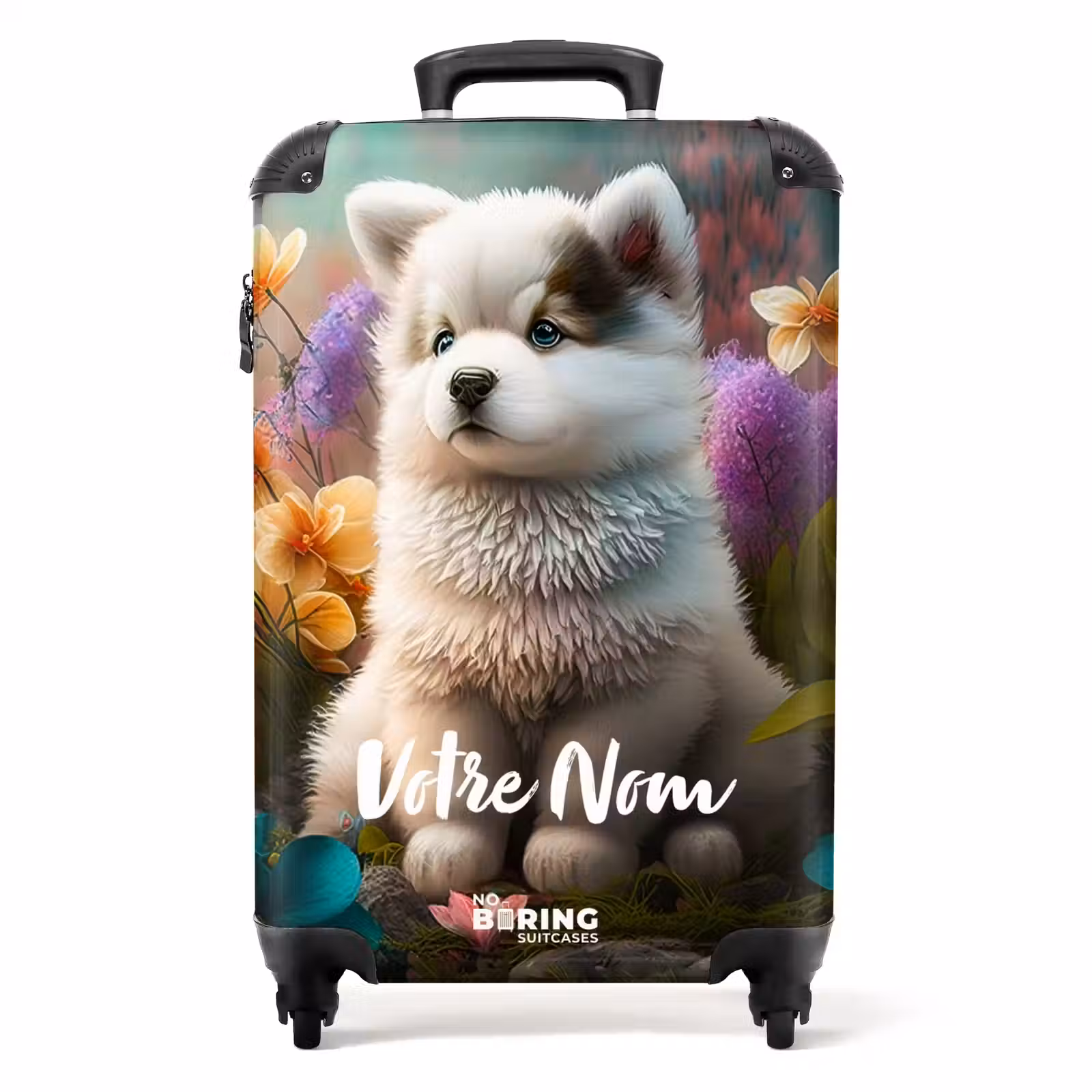 Valise avec nom - Fluffy Franky — 1