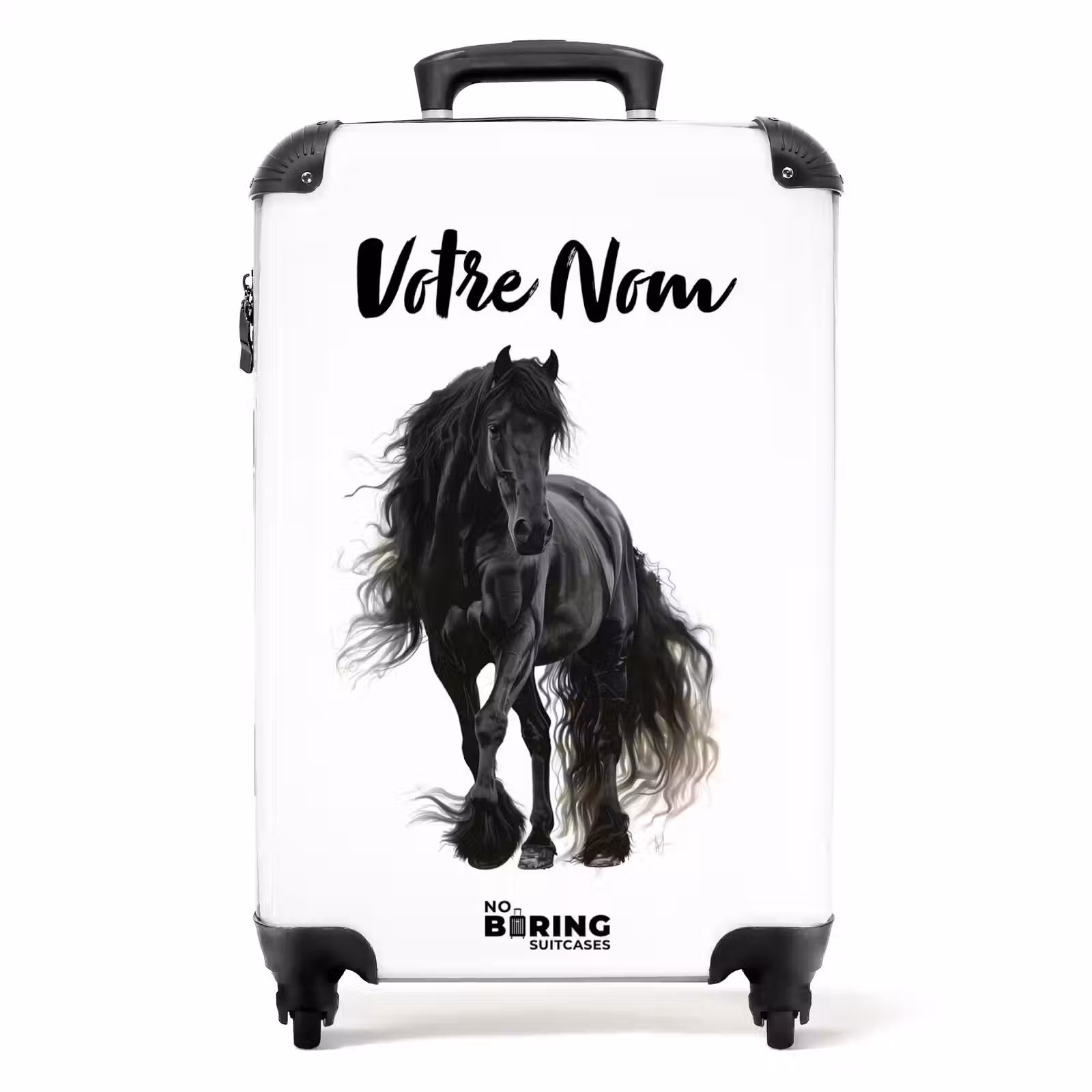 Valise avec nom - Frits, le cheval frison — 1