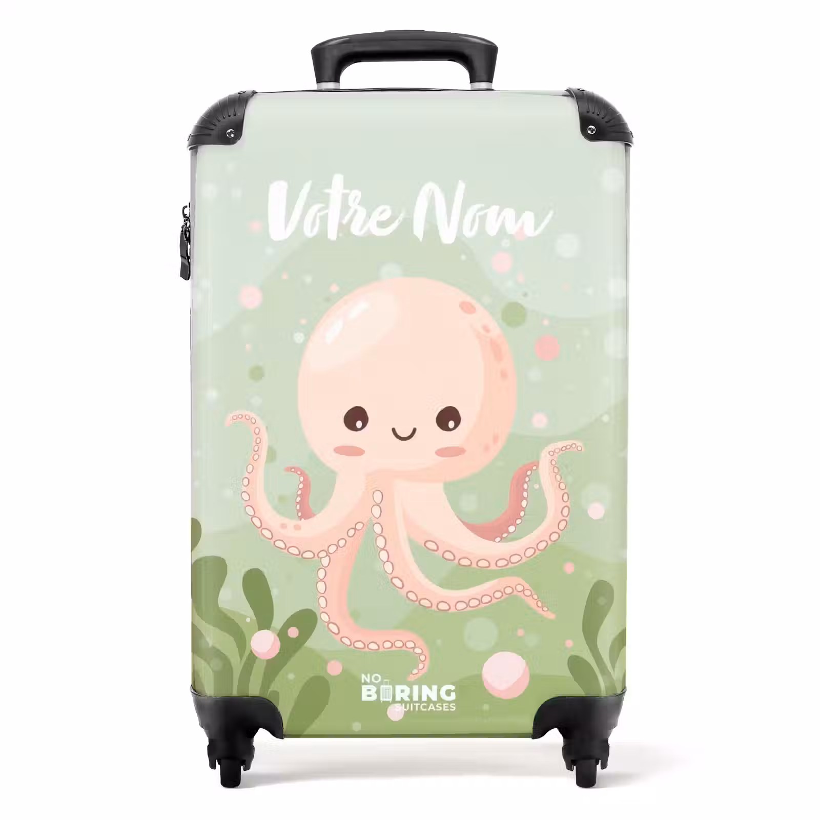 Valise avec nom - Pieuvre Olga — 1