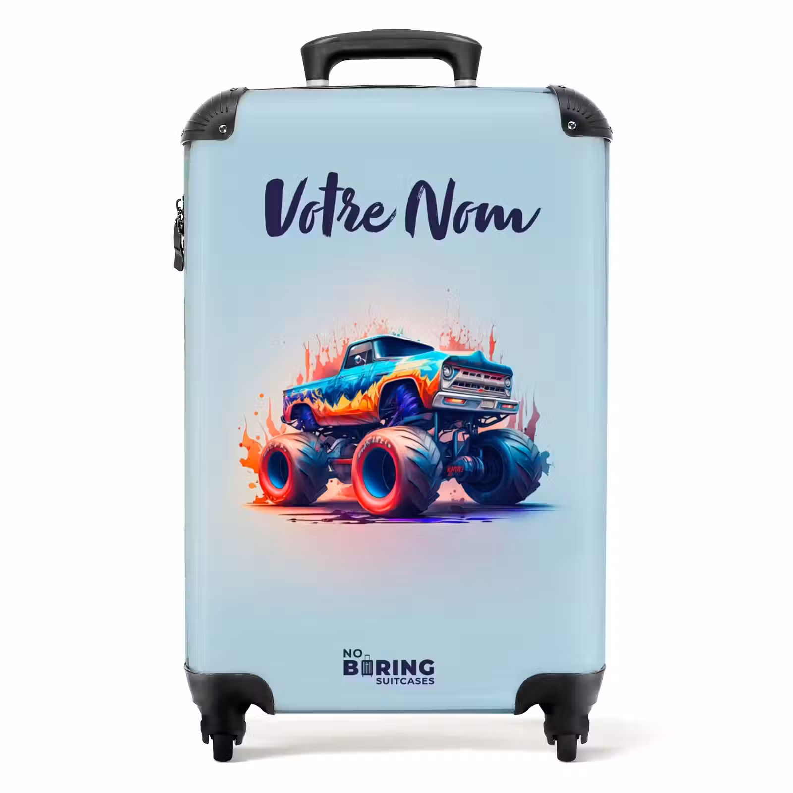 Valise avec nom - Roues féroces — 1