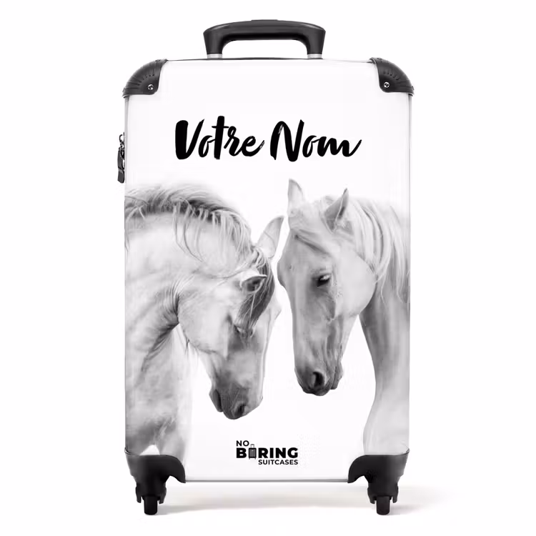 Valise avec nom - Couple sympathique — 1