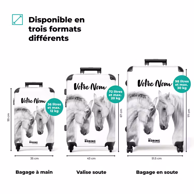 Valise avec nom - Couple sympathique — 3