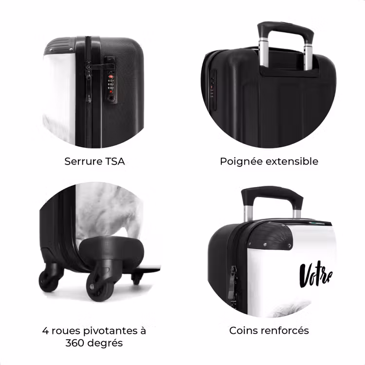 Valise avec nom - Couple sympathique — 8