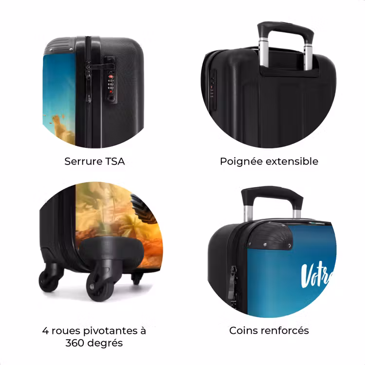 Valise avec nom - Coureur de sable — 8
