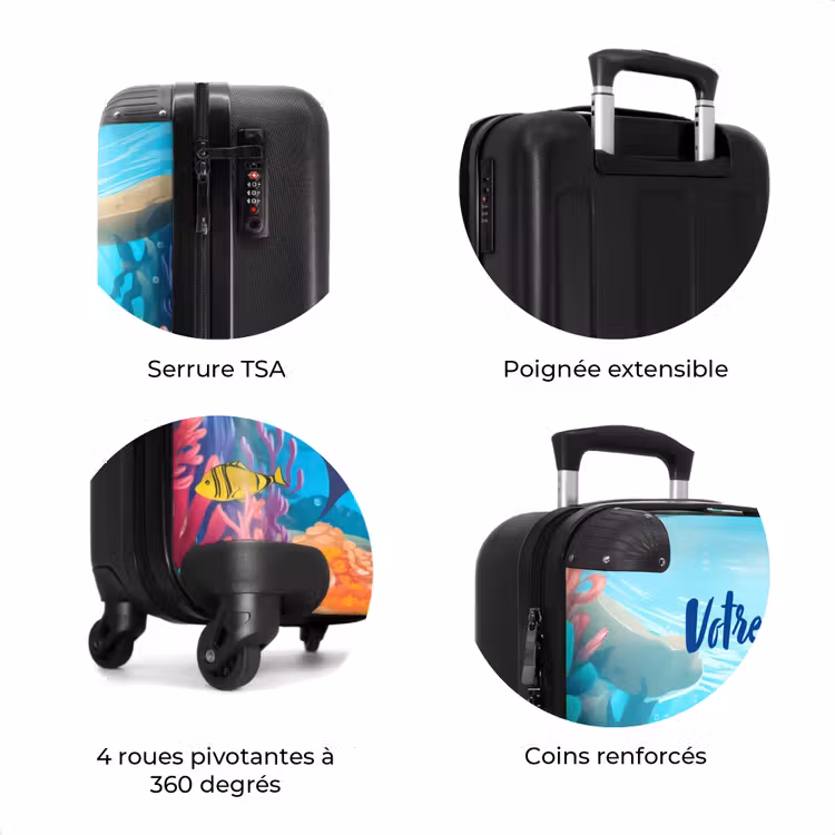 Valise avec nom - Dauphin Dauphin — 8