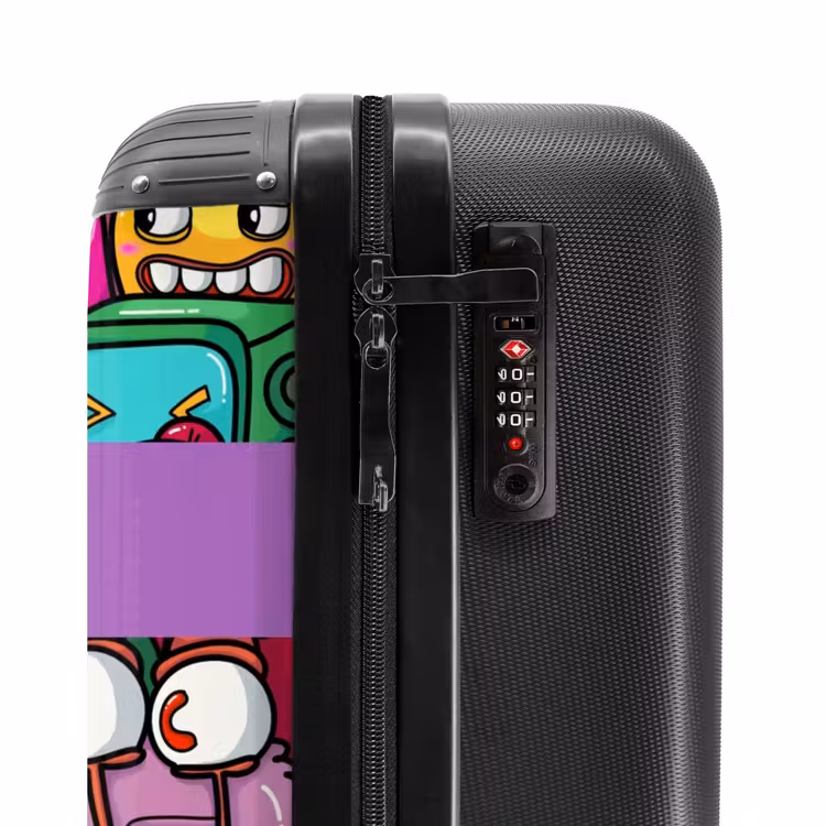 Valise avec nom - Fête des amis des monstres — 6