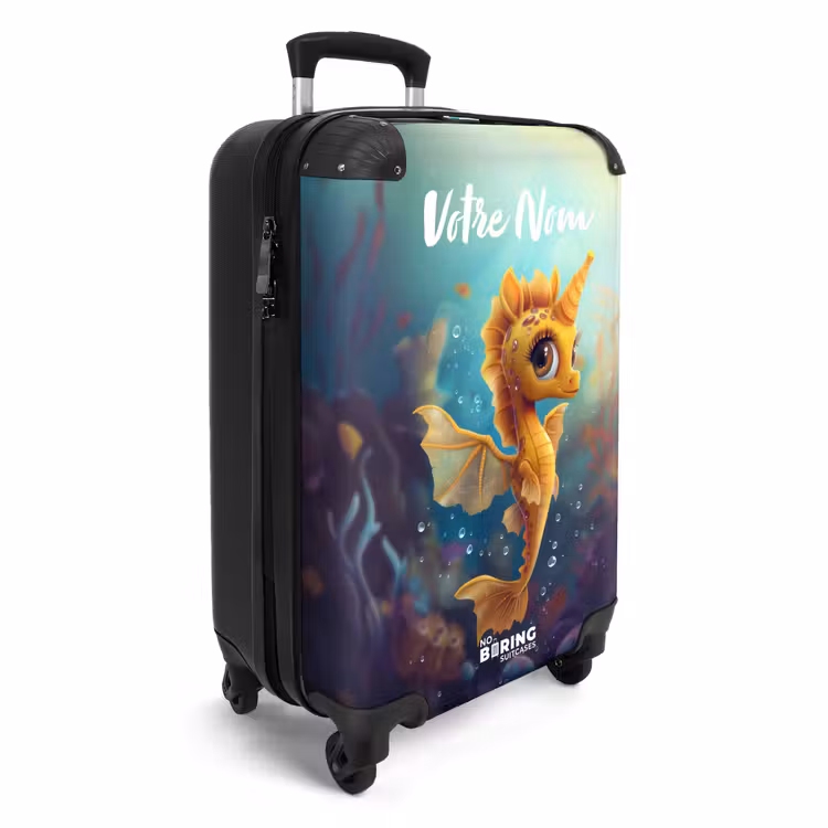 Valise avec nom - Hippocampe Zara — 2