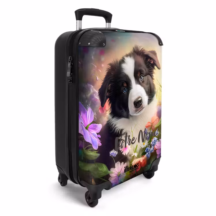 Valise avec nom - Lasse le petit chien — 2