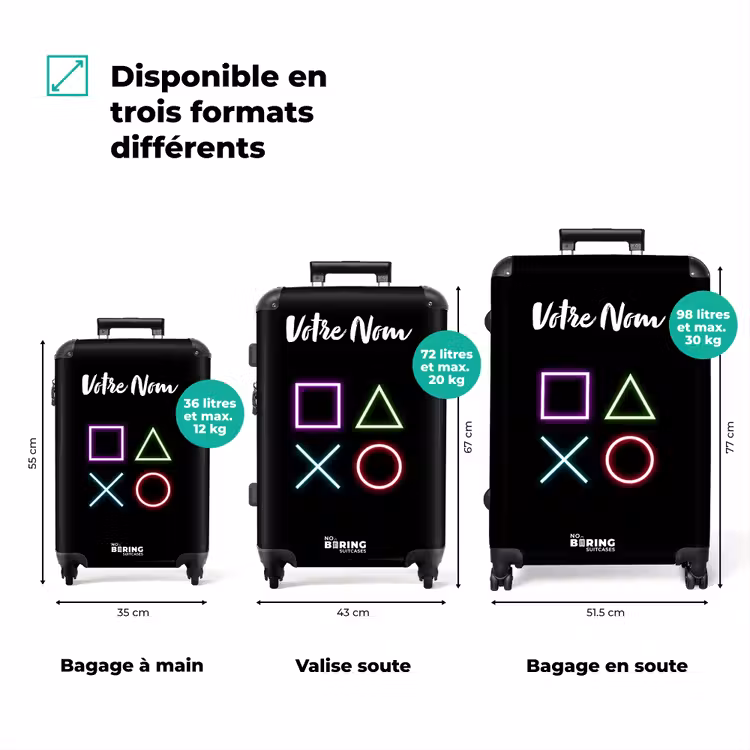 Valise avec nom - Le jeu commence — 3