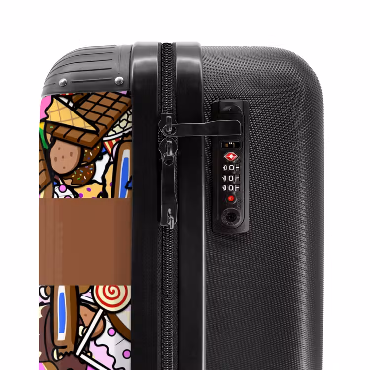 Valise avec nom - Le monde des bonbons — 6