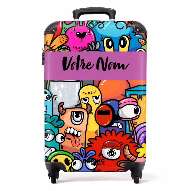 Valise avec nom - Monstre à 1 œil — 1