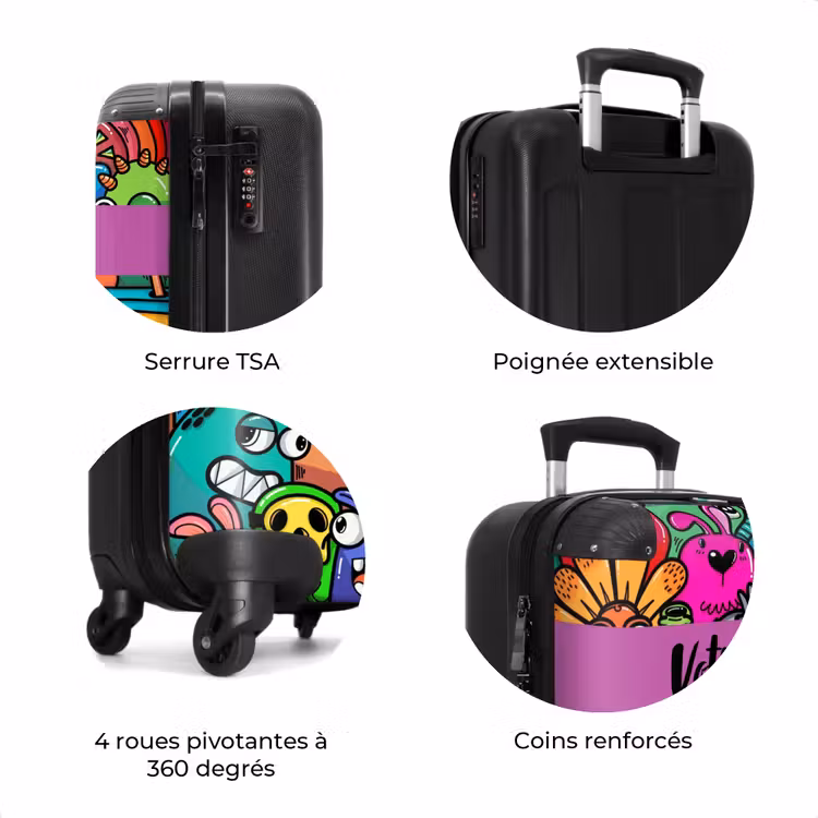 Valise avec nom - Monstre à 1 œil — 8