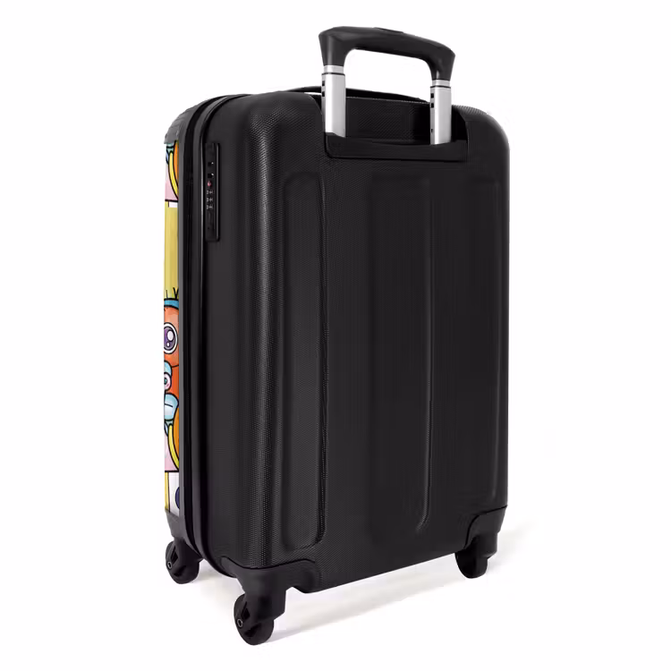 Valise avec nom - Monstre à pois — 4