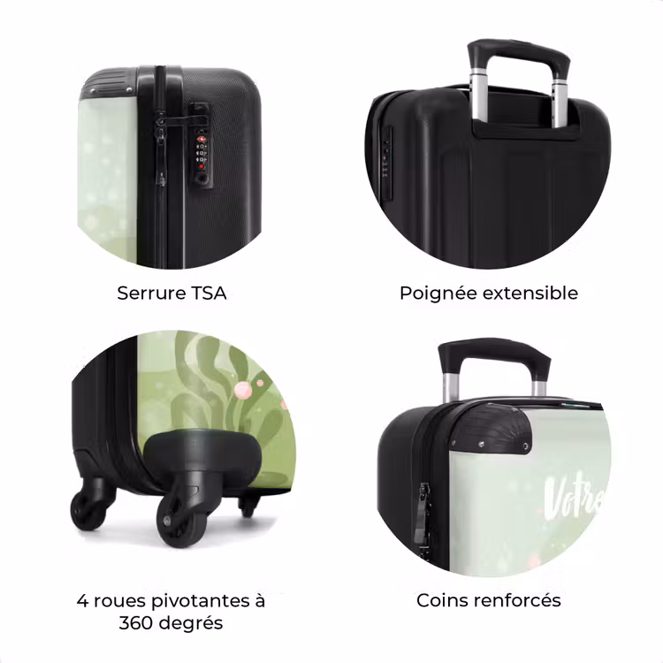 Valise avec nom - Pieuvre Olga — 8