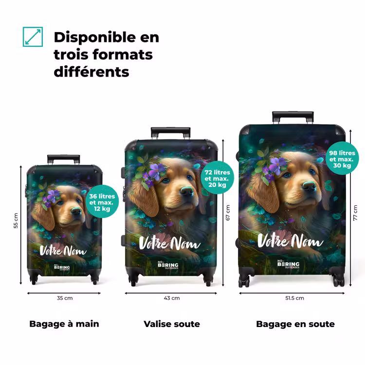 Valise avec nom - Polly Pup — 3