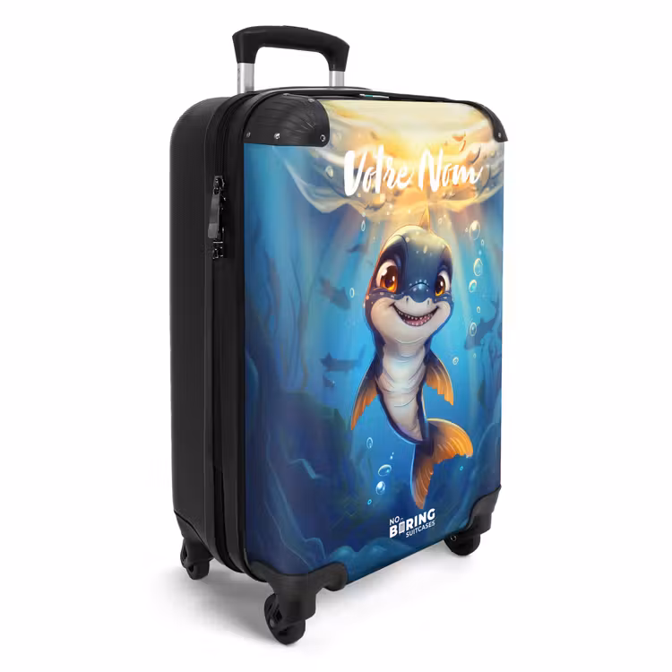 Valise avec nom - Requin Harry — 2