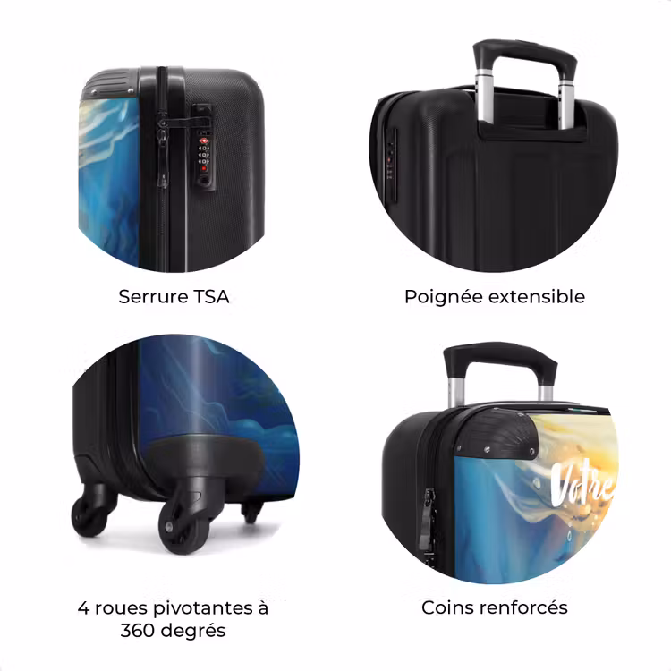 Valise avec nom - Requin Harry — 8
