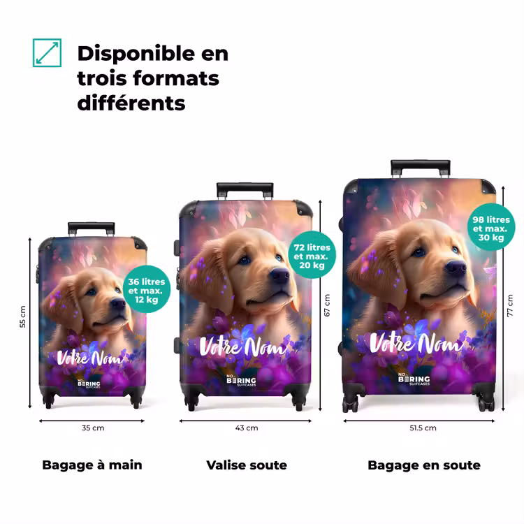 Valise avec nom - Rudy Retriever — 3