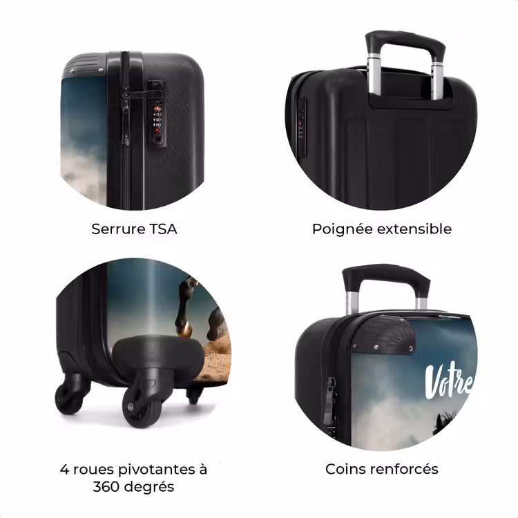 Valise avec nom - Sandy dans la tempête — 8
