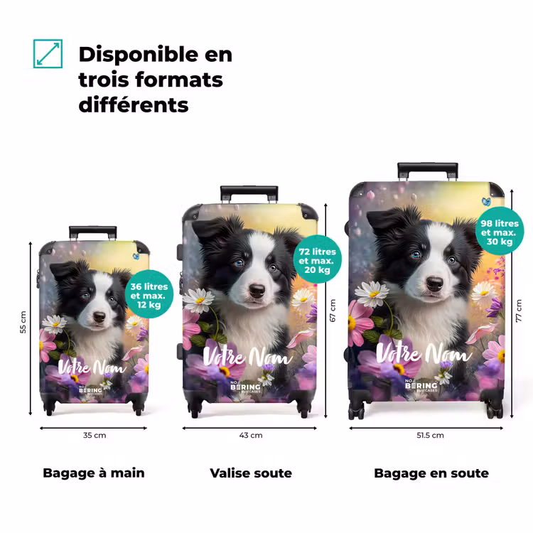 Valise avec nom - Wessel Woof — 3