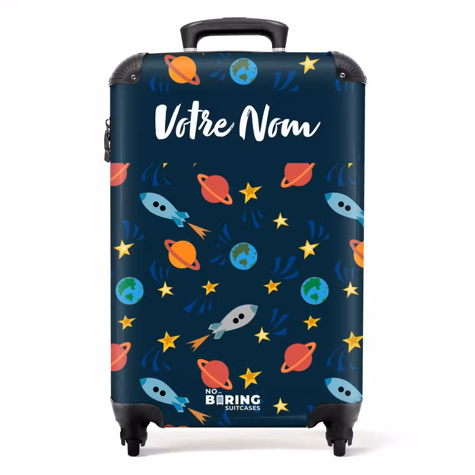 Valise avec nom - Fusées spatiales — 1