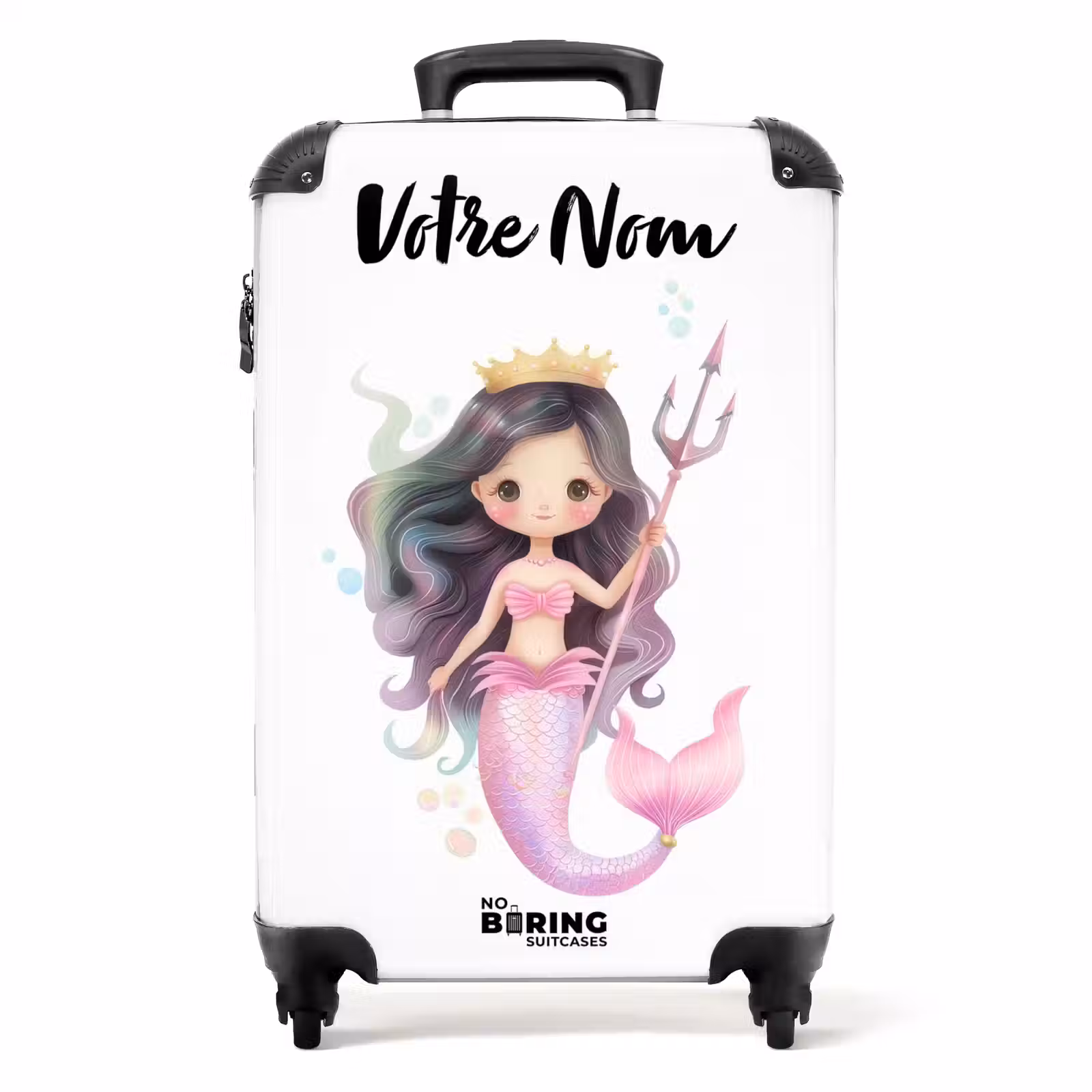 Valise avec nom - Kyra coral princesse — 1