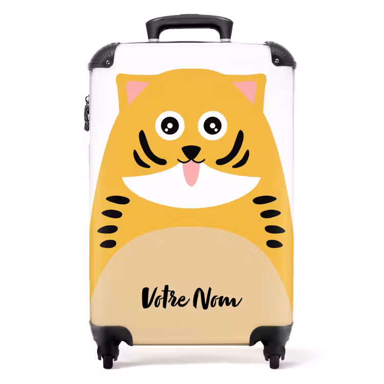 Valise avec nom - Chat Kaatje — 1