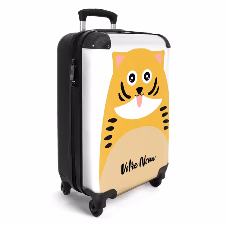 Valise avec nom - Chat Kaatje — 2