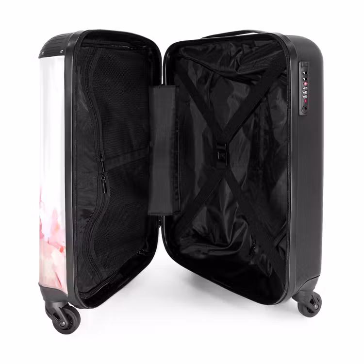 Valise avec nom - Cheval de course pastel — 5