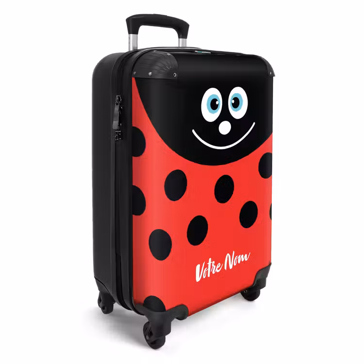 Valise avec nom - Coccinelle Lilly — 2