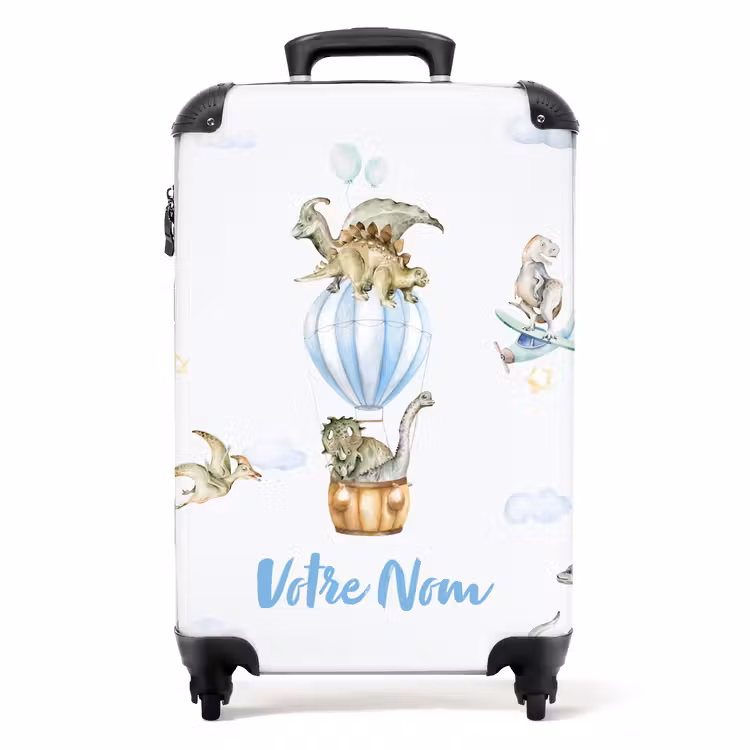 Valise avec nom - Dinosaures errants — 1