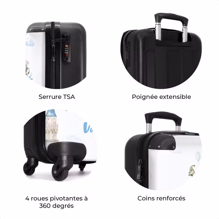 Valise avec nom - Dinosaures errants — 8