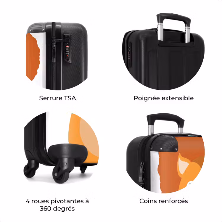 Valise avec nom - Ecureuil Eke — 8