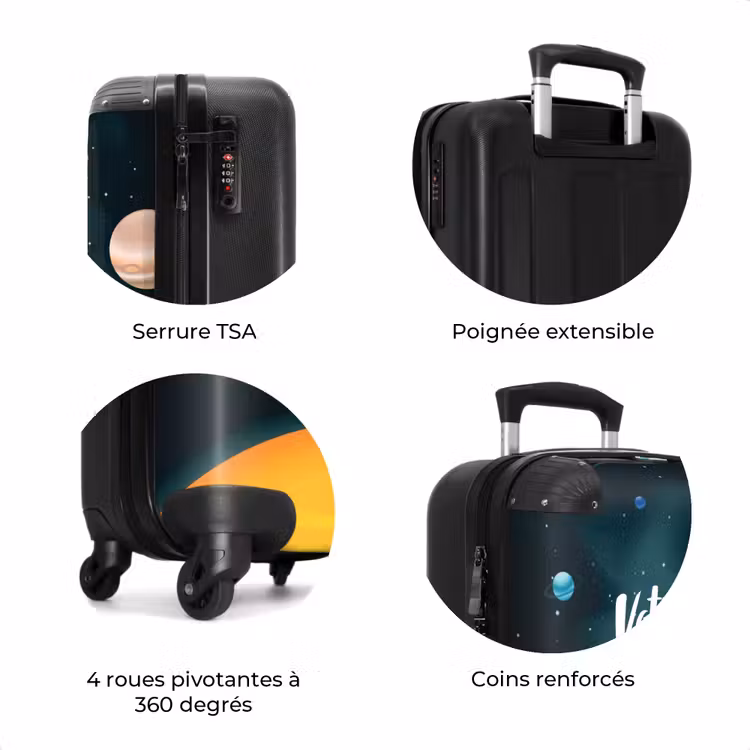 Valise avec nom - Espace Saturne — 8