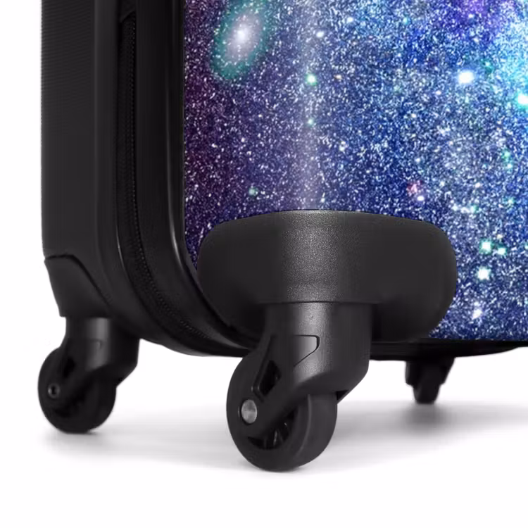 Valise avec nom - Explosion cosmique des couleurs — 7