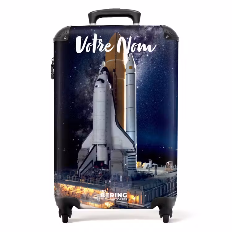 Valise avec nom - Fusée montante — 1