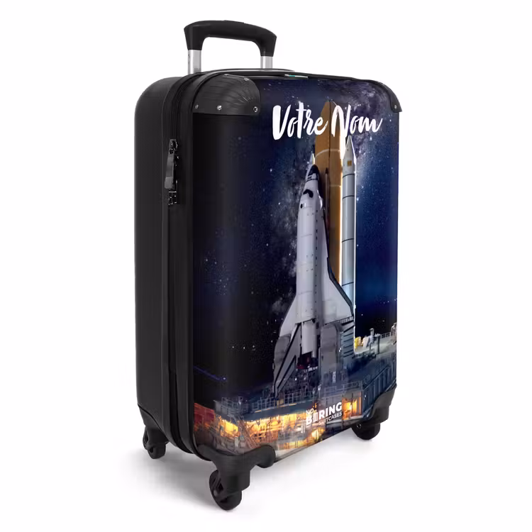 Valise avec nom - Fusée montante — 2