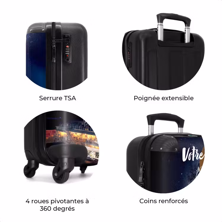 Valise avec nom - Fusée montante — 8