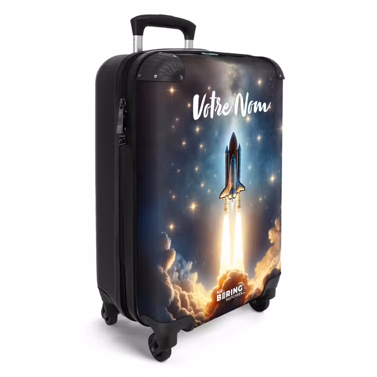 Valise avec nom - Fusée rapide — 2