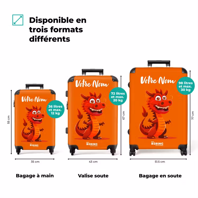 Valise avec nom - Horacio hotshot — 3