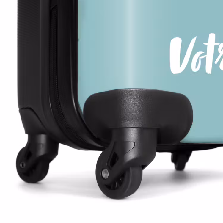 Valise avec nom - Hotrod turquoise — 7