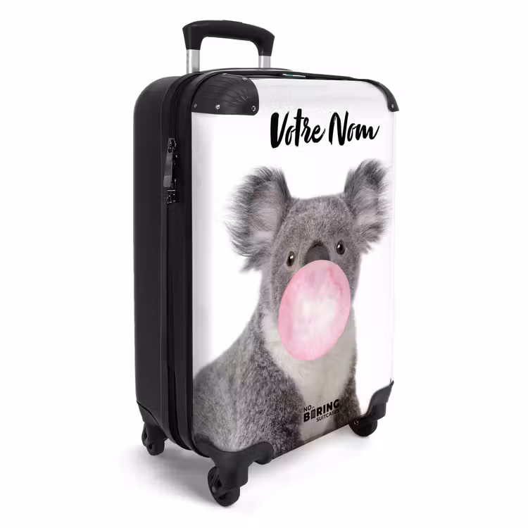 Valise avec nom - Koala à chewing-gum — 2