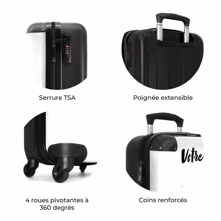 Valise avec nom - Kyra coral princesse — 8