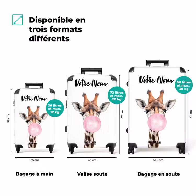 Valise avec nom - Mâcher Kobus — 3
