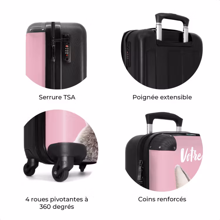 Valise avec nom - Mâcher ronger — 8