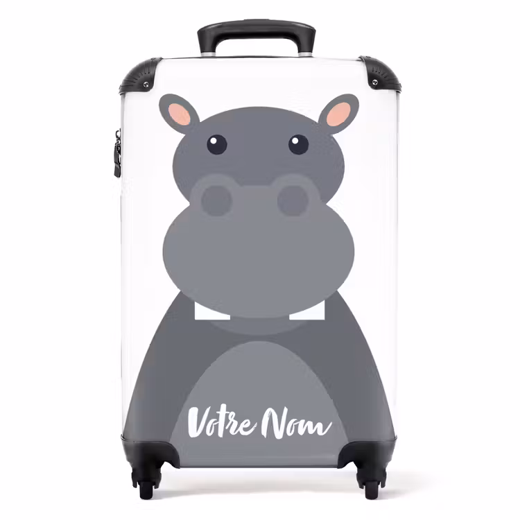 Valise avec nom - Nino hippo — 1